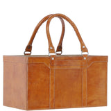 Ashwood Rectangular Magazine/Newspaper Basket Tan : AGC84