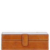 Leather Decorative Home Accessories Box Tan: AGC-88