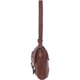 Mens Small Flight Body Bag Brandy: AGNES N