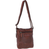 Mens Small Flight Body Bag Brandy: AGNES N