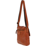 Mens Small Flight Body Bag Tan: AGNES N
