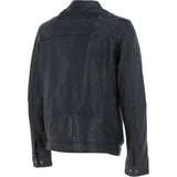Ashwood Mens Leather Biker Jacket Black: AMJ-3