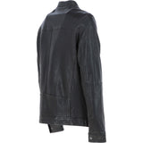 Ashwood Mens Leather Biker Jacket Dark Brown: AMJ-3