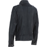 Ashwood Mens Leather Biker Jacket Black: AMJ-4