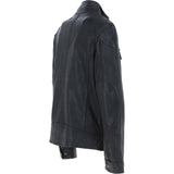 Ashwood Mens Leather Biker Jacket Black: AMJ-4