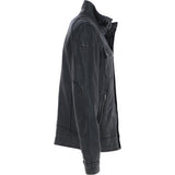 Ashwood Mens Leather Biker Jacket Black: AMJ-4