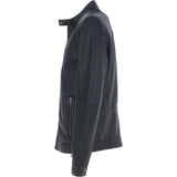 Ashwood Mens Leather Biker Jacket Black: AMJ-8