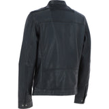 Ashwood Mens Leather Biker Jacket Black: AMJ-8