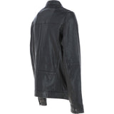 Ashwood Mens Leather Biker Jacket Dark Brown: AMJ-8