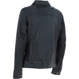 Ashwood Mens Leather Biker Jacket Black: AMJ-9
