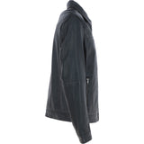 Ashwood Mens Leather Biker Jacket Black: AMJ-9