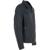 Ashwood Mens Leather Biker Jacket Black: AMJ-9