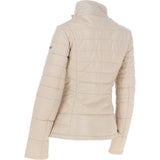 Women's Leather Jacket Beige: Anita