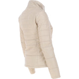 Women's Leather Jacket Beige: Anita