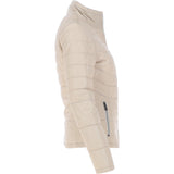Women's Leather Jacket Beige: Anita