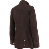 Fenland Women's Nubuck Leather Jacket Brown:  AnnaMae