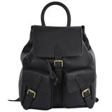 Mens Leather Backpack - Rucksack Brown
