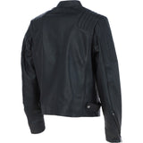 Ashwood Leather Vegetable Tanned Side Zip Biker Jacket - Black: AWM-1716