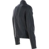 Ashwood Leather Side Zip Biker Jacket Black: AWL-103