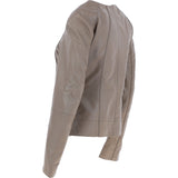 Ashwood Leather Jacket Taupe: AWL-281