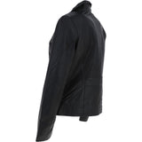 Leather Jacket Black/ani: AWL-529