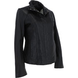 Leather Jacket Black/ani: AWL-529