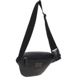 Suede and Leather Luxury Travel Bum Bag Grey: Billy