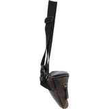 Suede and Leather Luxury Travel Bum Bag Grey: Billy