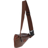 Suede and Leather Luxury Travel Bum Bag Tan: Billy