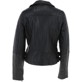 Leather Biker Jacket Black: BR CHELSEA