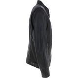 Leather Biker Jacket Black: BR ROCK 2