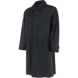 Men's Knee Nappa Leather Overcoat Black/snu: BUGGATI CALF