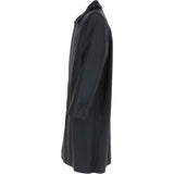 Men's Knee Nappa Leather Overcoat Black/snu: BUGGATI CALF