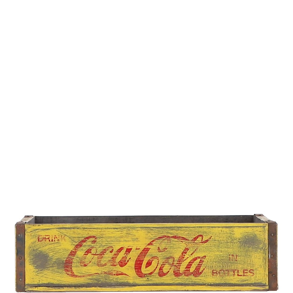 Ashwood Coca Cola Box Yellow BX-013-Y