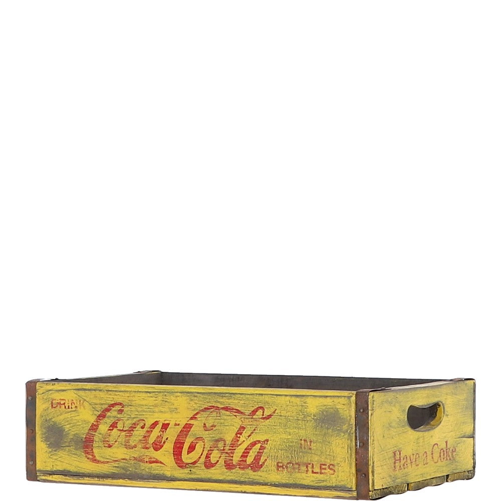 Ashwood Coca Cola Box Yellow BX-013-Y