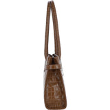 Ashwood Two Section Leather Tote Bag Tan: C-52