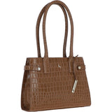 Ashwood Two Section Leather Tote Bag Tan: C-52