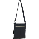 Ashwood Leather Crossbody Bag - Black: 63014/cb3