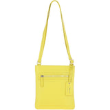 Ashwood Leather Crossbody Bag Yellow: 63014/cb3