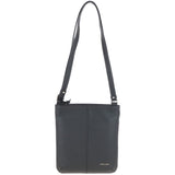 Ashwood Leather Crossbody Bag Black: CB-5