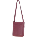 Ashwood Leather Crossbody Bag Bordeaux: CB-5