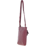 Ashwood Leather Crossbody Bag Bordeaux: CB-5