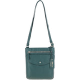 Ashwood Leather Crossbody Bag Green: CB-5