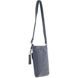 Ashwood Leather Crossbody Bag Navy: CB-5