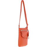 Ashwood Leather Crossbody Bag Orange: CB-5