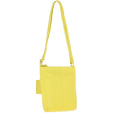Ashwood Leather Crossbody Bag Yellow: CB-5