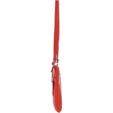 Ashwood Curve Zip Top Leather Cross Body Bag Papaya Orange: CURVE