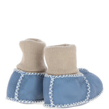 Fenland Unisex Kids Sheepskin Booties Baby Blue: CUTIE BOOTIE