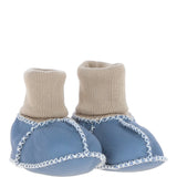 Fenland Unisex Kids Sheepskin Booties Baby Blue: CUTIE BOOTIE