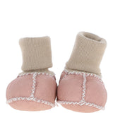 Fenland Unisex Kids Sheepskin Booties Baby Pink: CUTIE BOOTIE